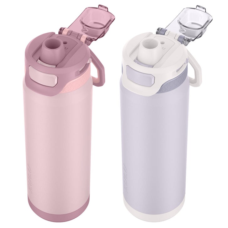 ZULU Powerfill Pro 24 oz. Stainless Steel Water Bottle, 2-pack