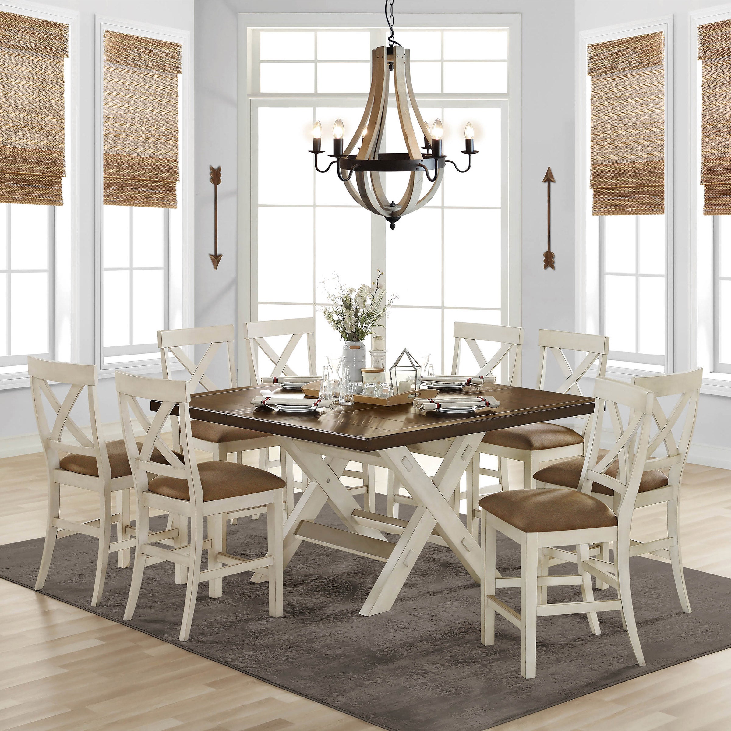 Stefan 9-piece Counter Height Dining Set | Costco
