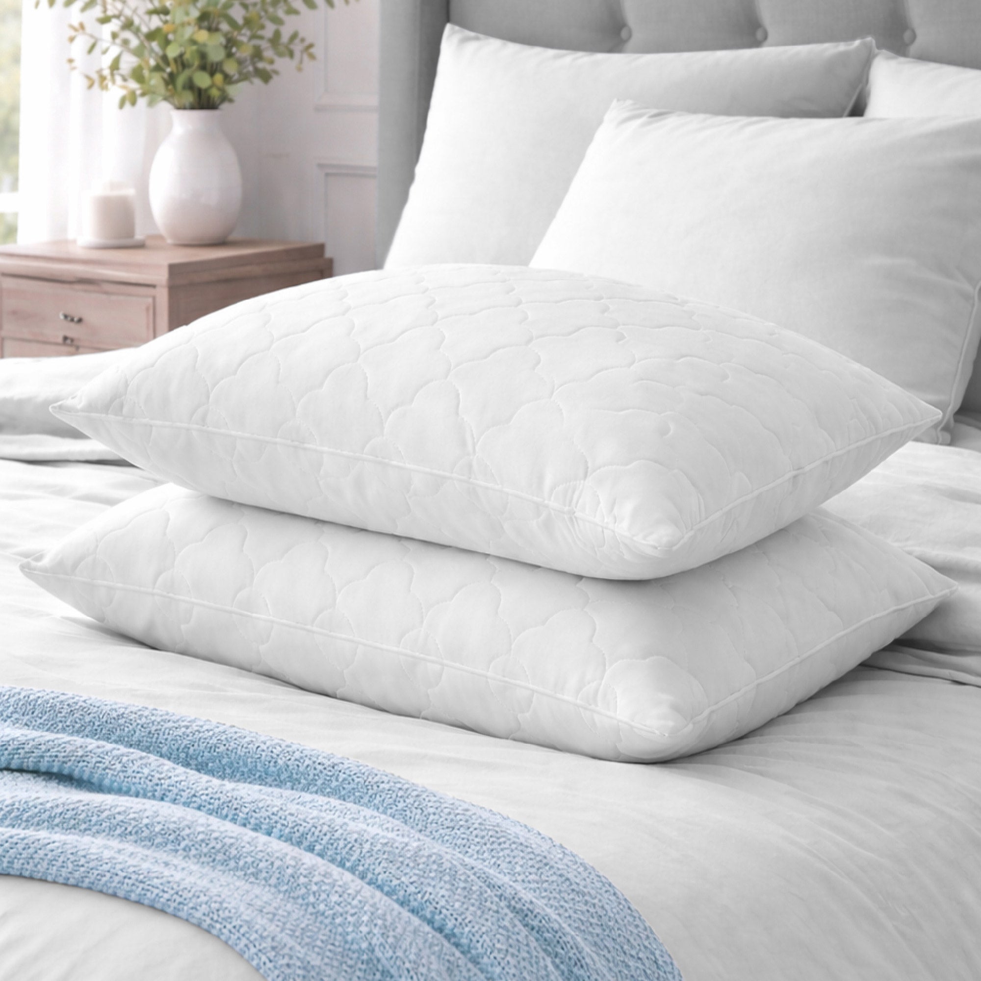 Charisma Cooling Pillow, 2-pack, Standard/Queen