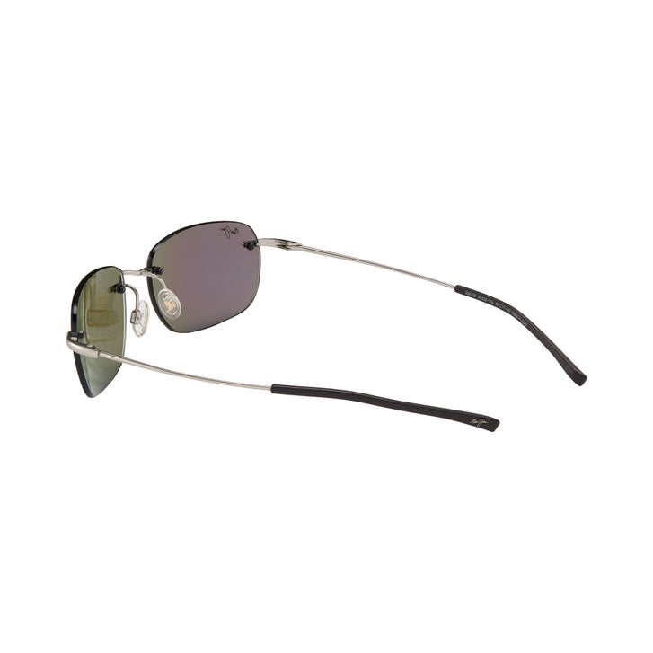 Maui Jim Nanea GM332-17M Matte Silver MAUIGreen Polarized