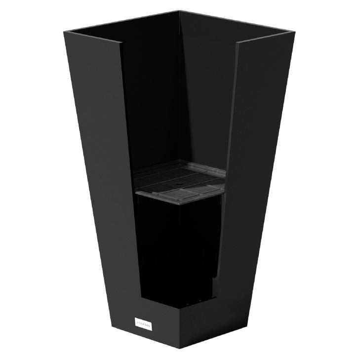 Veradek Midland Tall Planter, Pure Series, 13.75”L x 13.75”W x