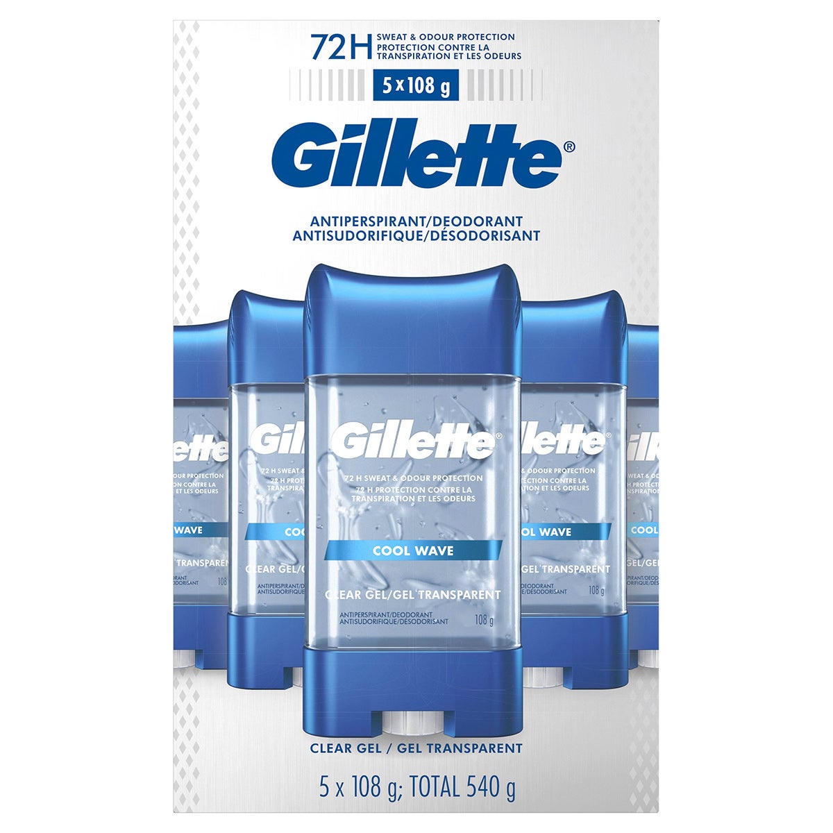 Gillette antiperspirant deodorant
