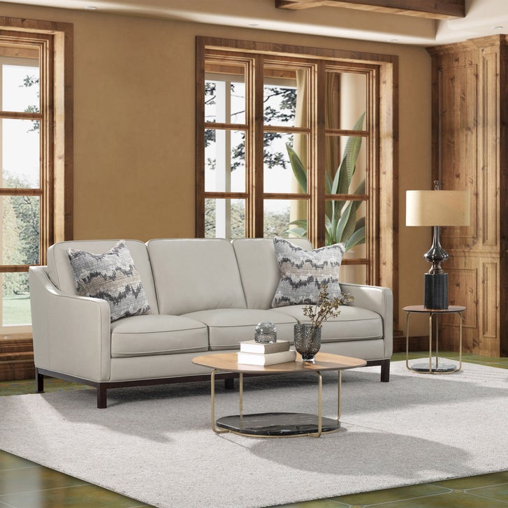 Concise Leather Sofa | Costco