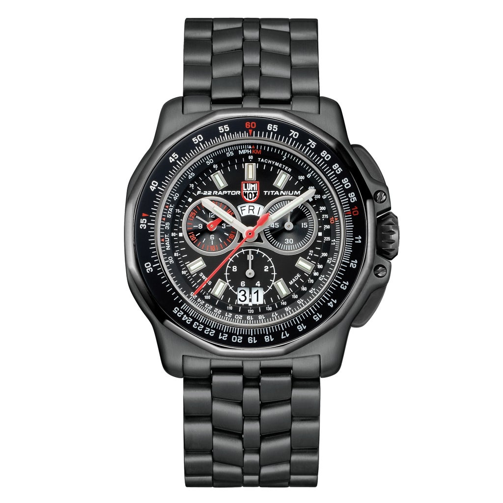 Luminox F22 Raptor Titanium Men's Pilot Watch, 44mm | Costco