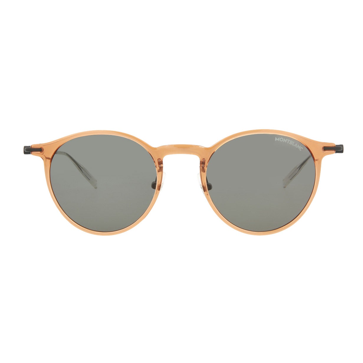 Montblanc MB0097S Orange Black Grey Sunglasses | Costco display picture 1