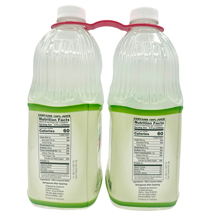 Coco Love 100% Coconut Water, 64 fl oz, 2-count | Costco