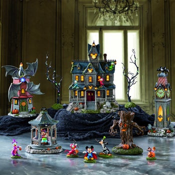 [新品未開封]  コストコ　ディズニー ハロウィン ビレッジ 12ピースセット Disney Halloween Village, 12-piece Set | Costco