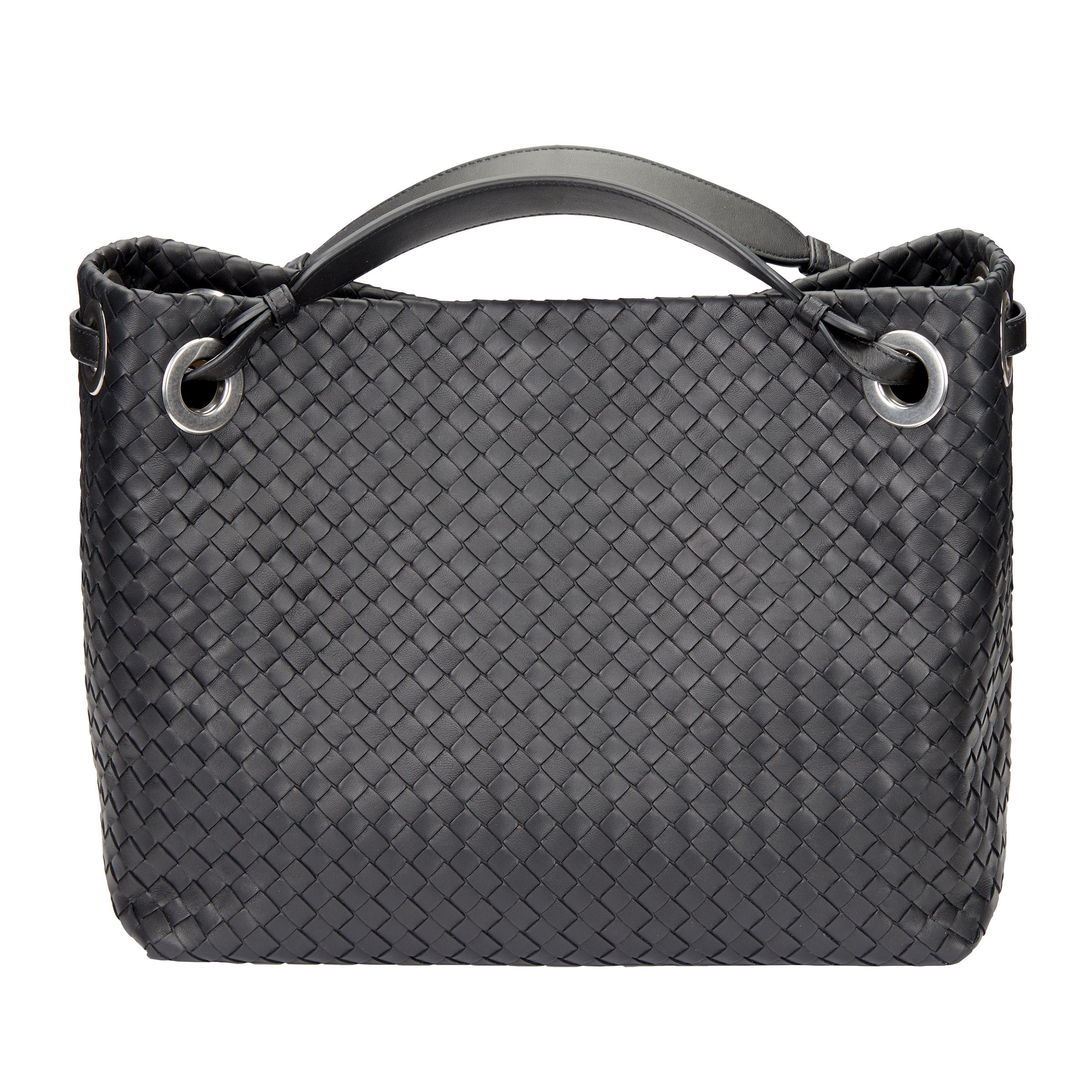 Bottega Veneta ダークグレー　ケース Bottega Veneta Medium Shoulder Bag, Black | Costco