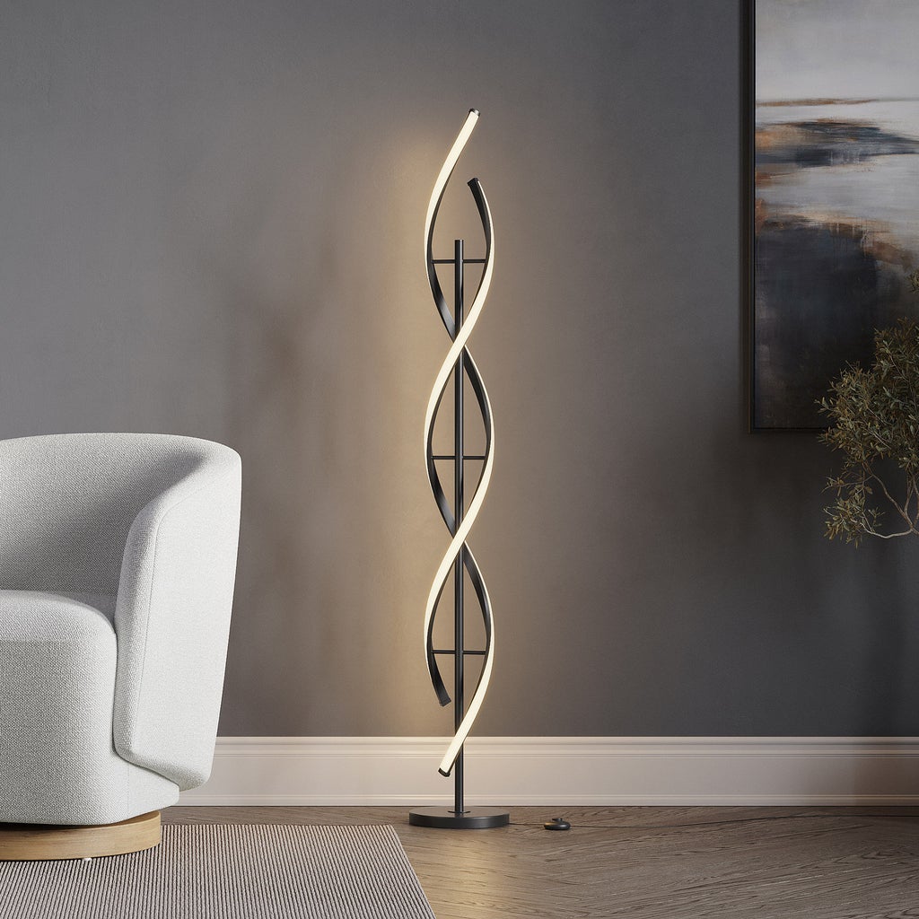 コストコ フロアランプ Bridgeport Designs Vortex Floor Lamp | Costco