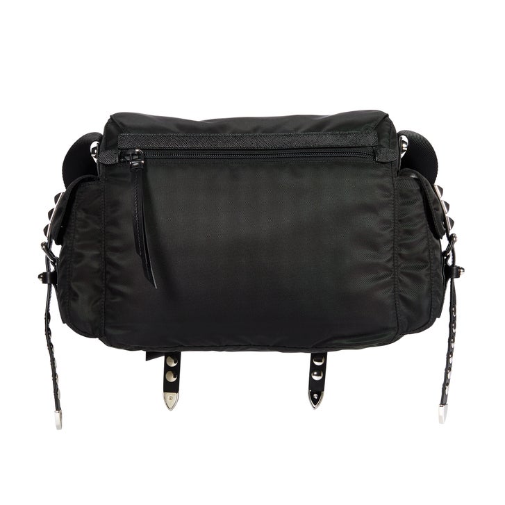Prada Nylon Shoulder Bag, Black | Costco
