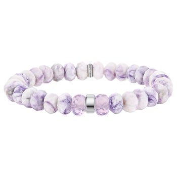 Sheryl Lowe Tiffany Jasper Stone & Amethyst Beaded Bracelet | Costco