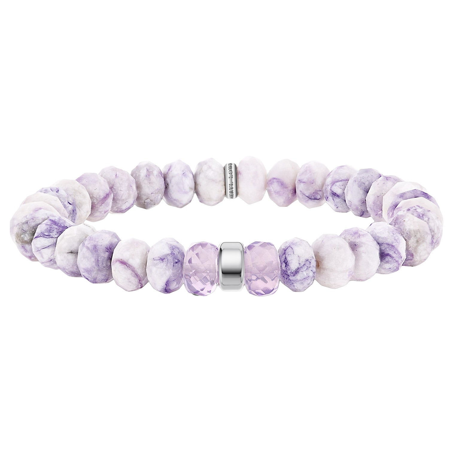 Sheryl Lowe Tiffany Jasper Stone & Amethyst Beaded Bracelet | Costco
