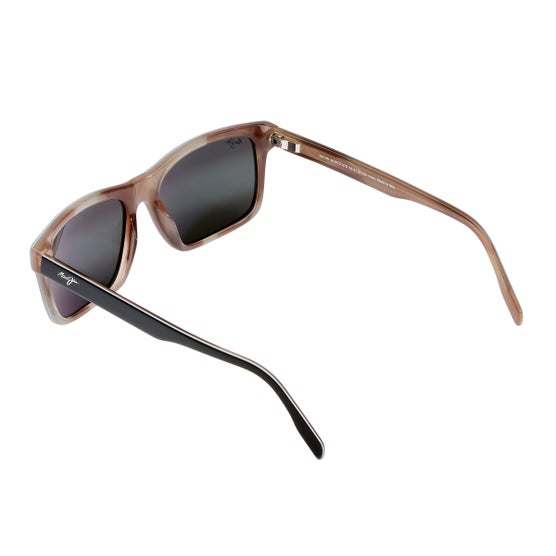 Maui Jim Waipio Valley 812-27D Black Grey Tan Horn Neutral Grey Maui Jim Waipio Valley 812-27D Black Grey Tan Horn Neutral Grey