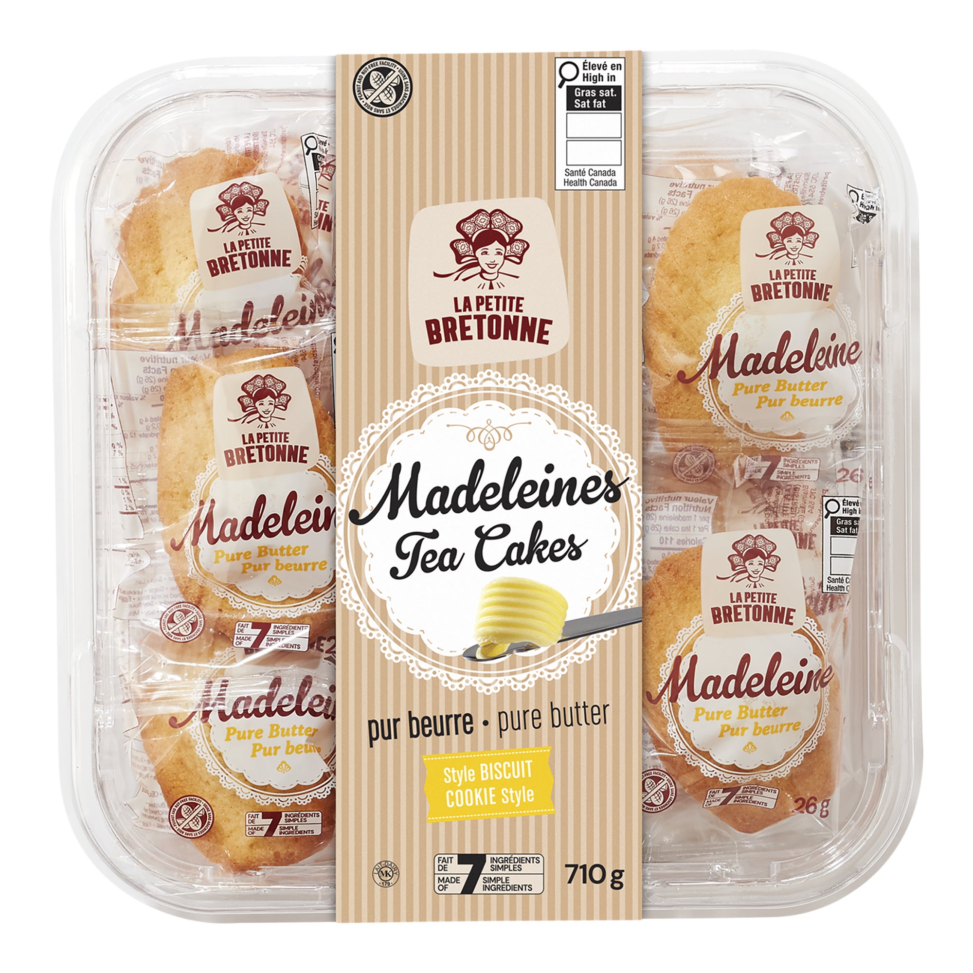La Petite Bretonne Pure Butter Madeleleins, 710 g | Costco