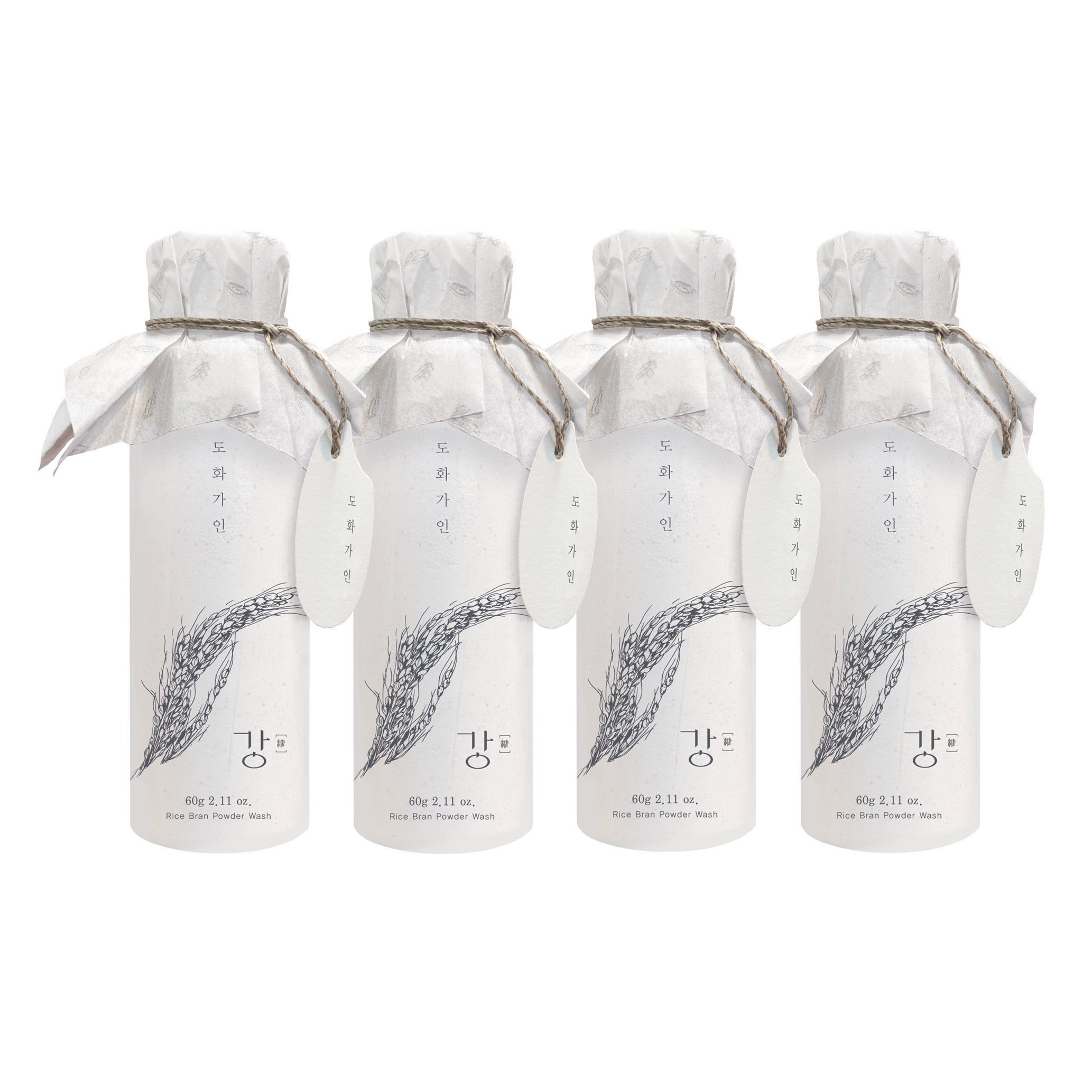 House of Dohwa Rice Bran Powder Wash, 4-pack
