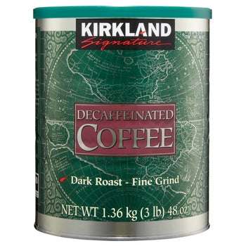 Kirkland Signature Decaffeinated Coffee, Dark Roast, 3 lbs | Costco