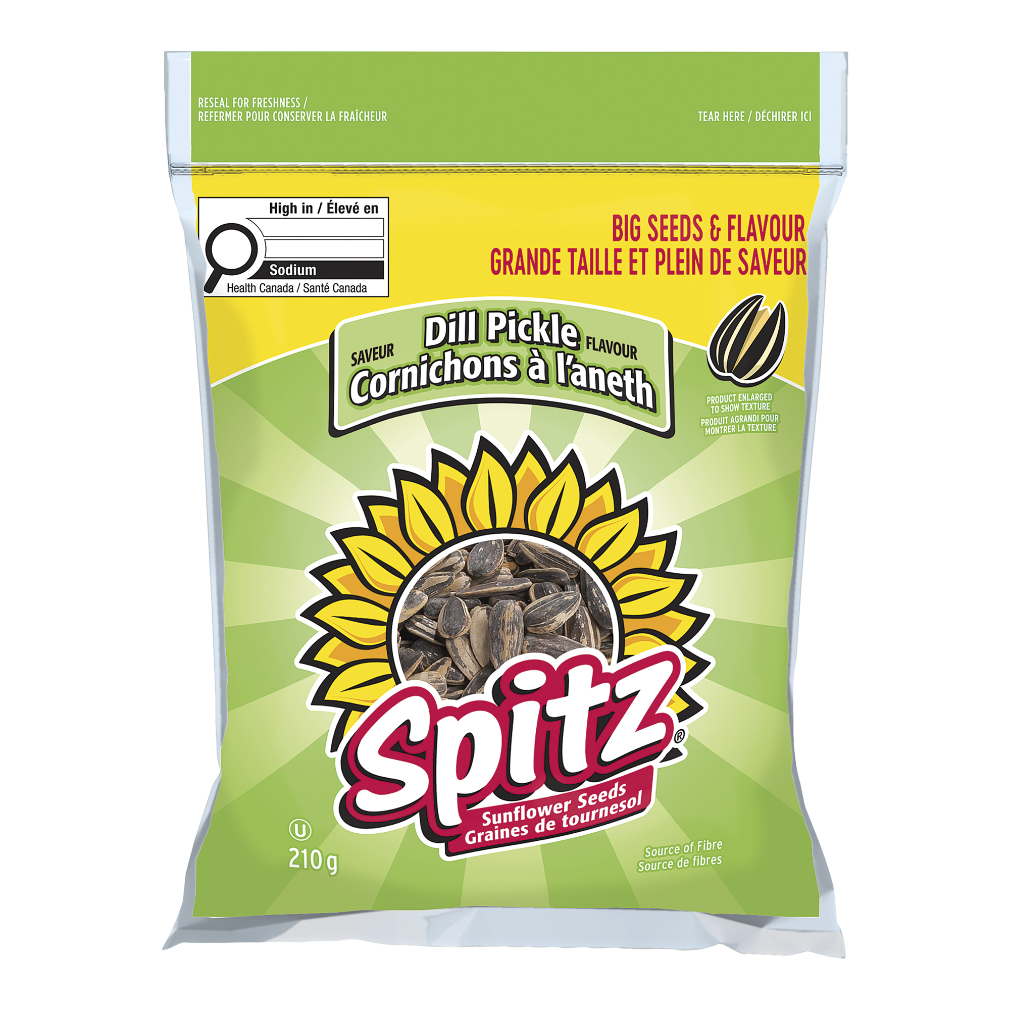 sunflower品 Spitz Dill Pickle Sunflower Seeds, 24 × 210 g | Costco