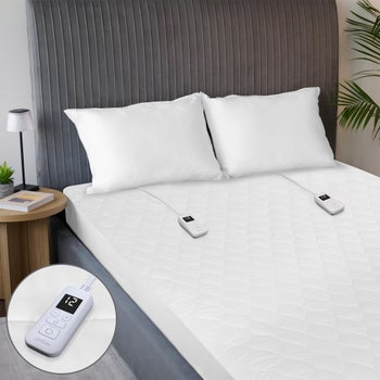 Sunbeam Water Resistant Heated Mattress Pad