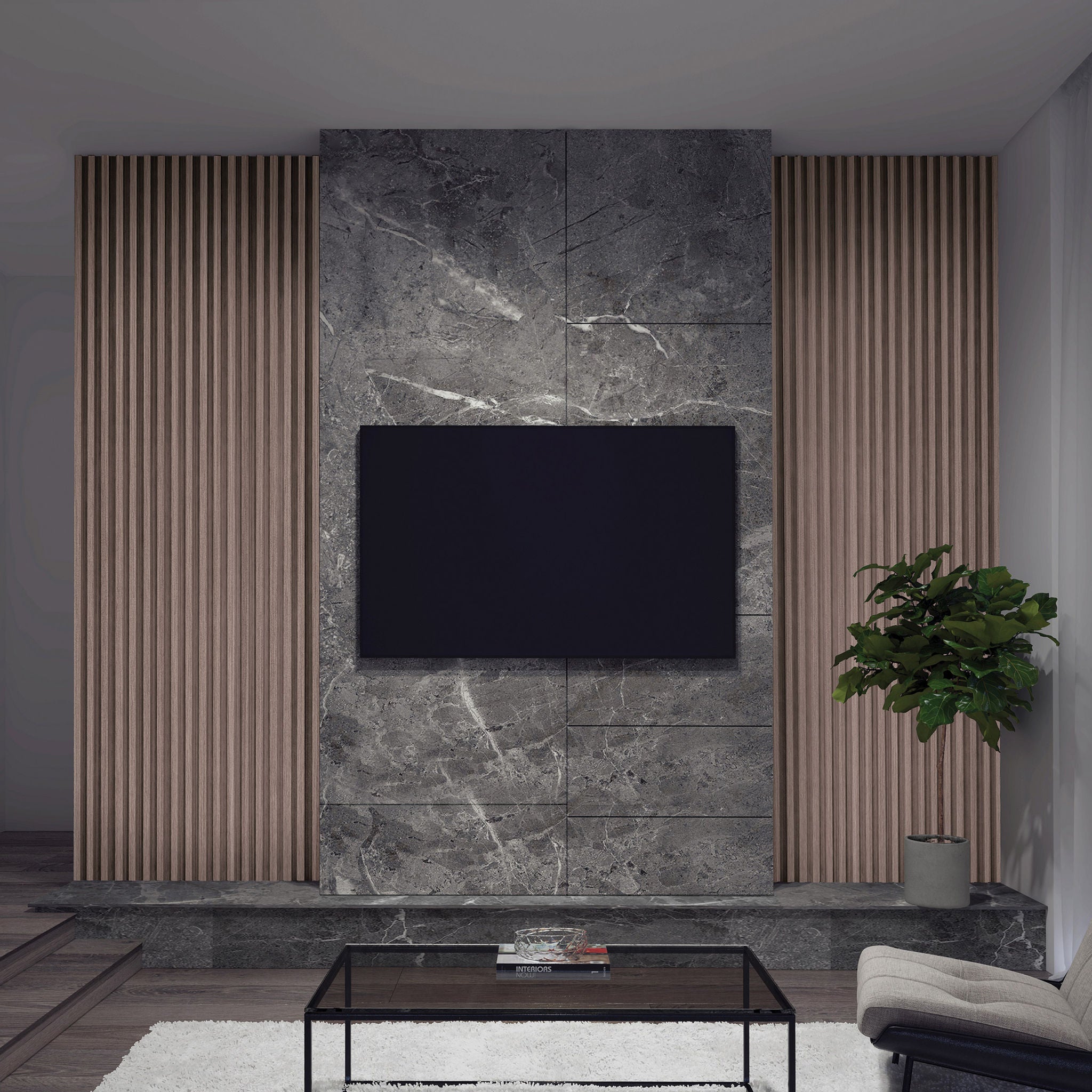 ゴヌク Artika Panolok Slat Wall Set, 8-pack | Costco