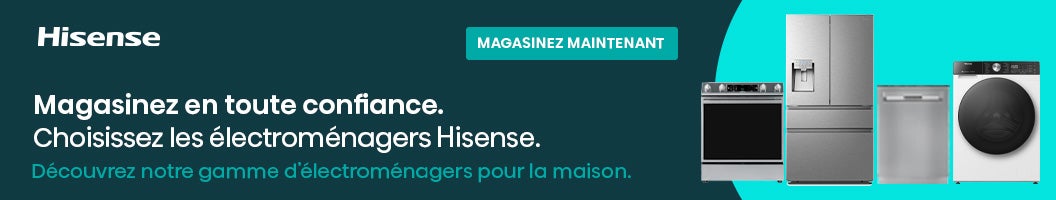 Hisense Magasinez en toute confiance. Choisissez les électroménagers Hisense. Découvrez notre gamme d'électroménagers pour la maison. Magasinez maintenant Jusqu'à épuisement des stocks