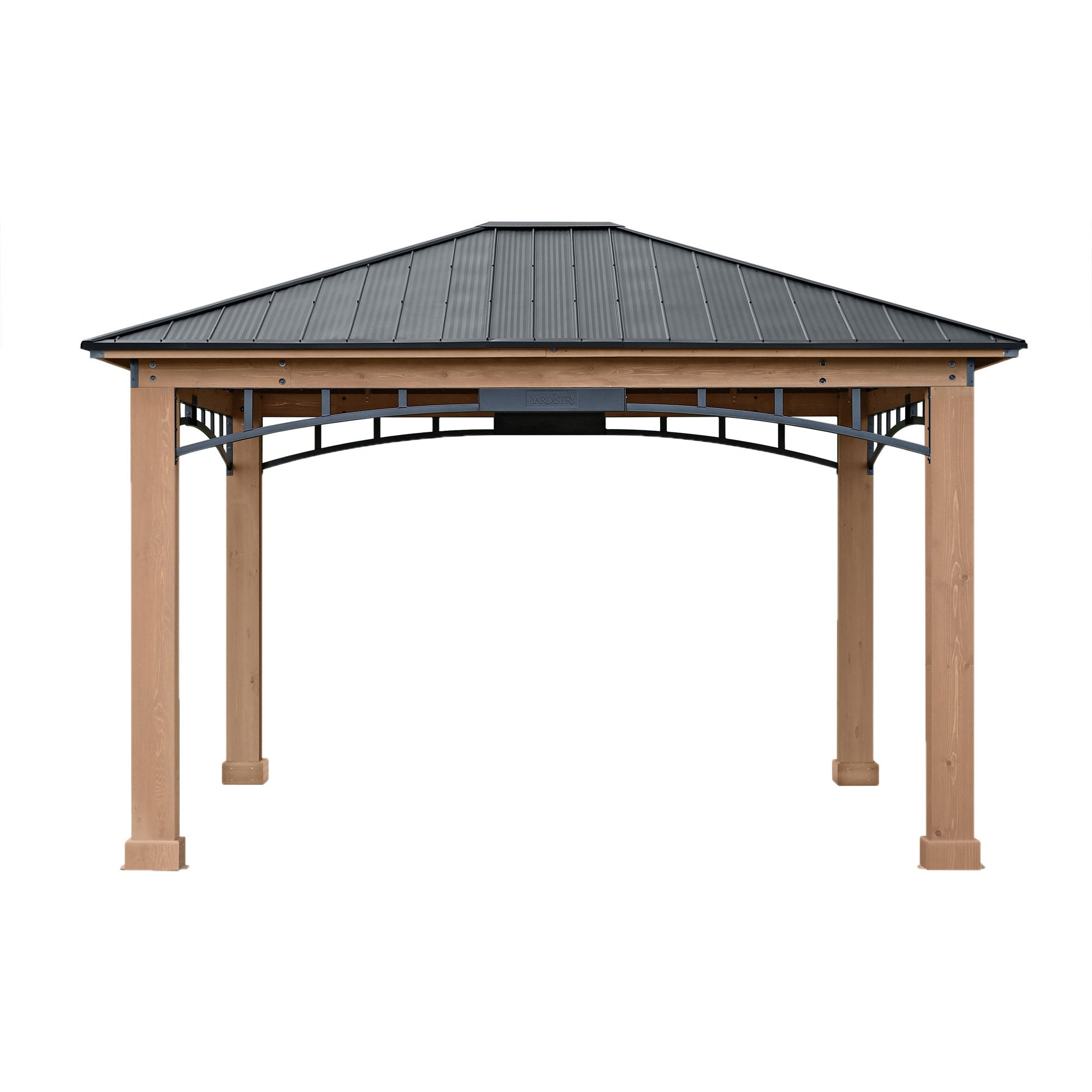 Yardistry 12' x 14' Gazebo with Aluminum Roof | Costco