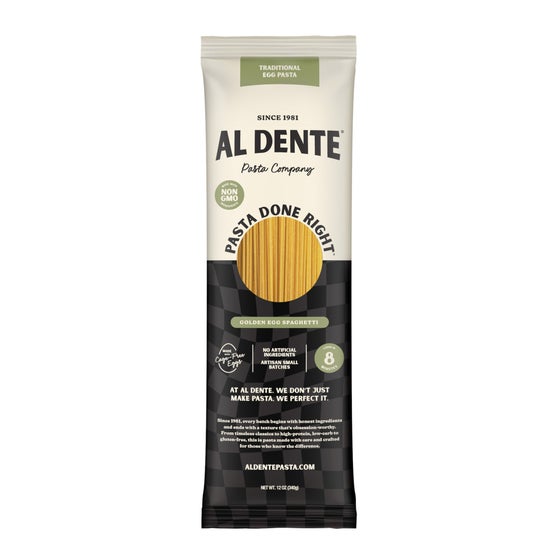 Al Dente Traditional Egg Pasta Variety, Spaghetti and Penne, 6 Packs ...