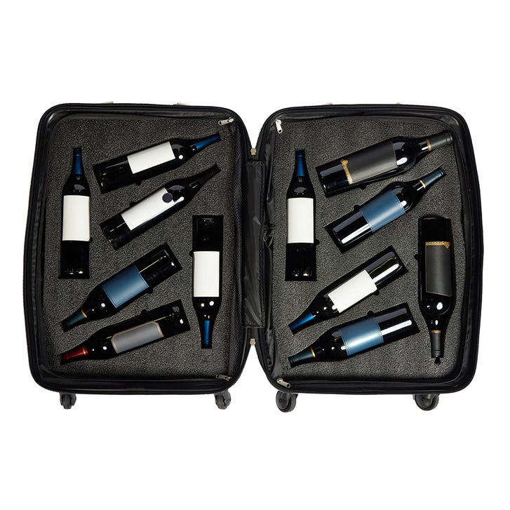 FlyWithWine 12-Bottle Wine Suitcase | Costco