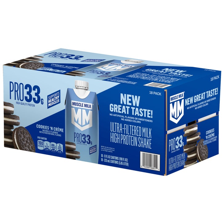Muscle Milk 33g Protein Ultra-Filtered Milk Shake, Cookies 'N