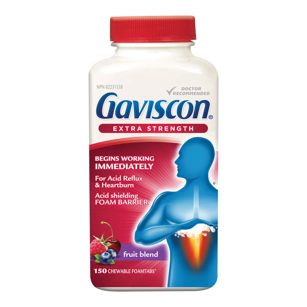 Gaviscon extra-strength heartburn and acid reflux relief