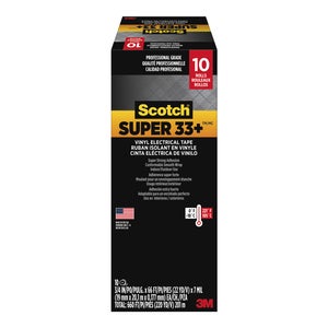 Scotch Electrical Tape, 10-pack