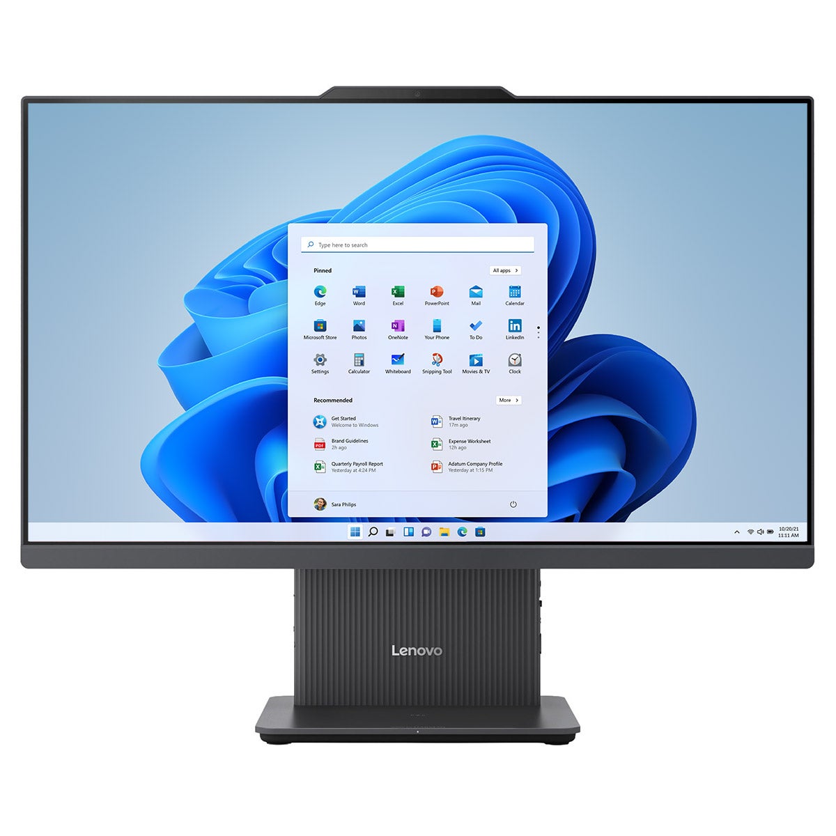 Lenovo IdeaCentre 23.8 in. All-in-One Touchscreen Desktop, AMD