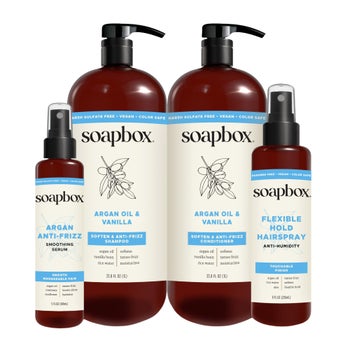 Soapbox Argan Oil & Vanilla Hair Care Bundle | Costco