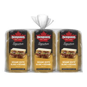 Dempster's Sesame Bread, 3 x 600 g