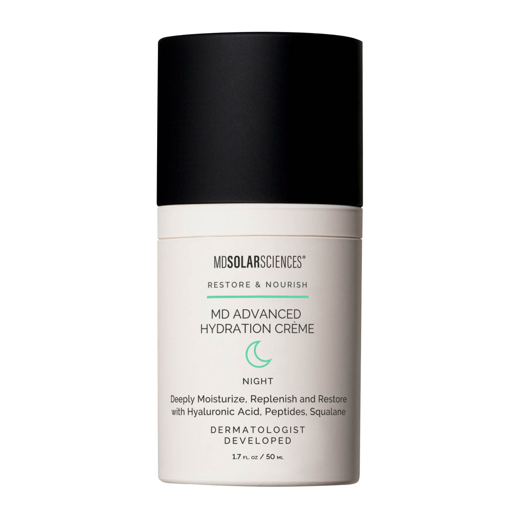 MDSolarSciences Advanced Hydration Crème Night Moisturizer, 1.7 fl