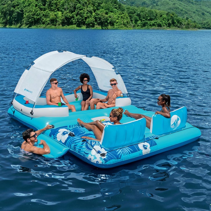 Tobin Sports Lake Day 6-person Inflatable Party Island | Costco