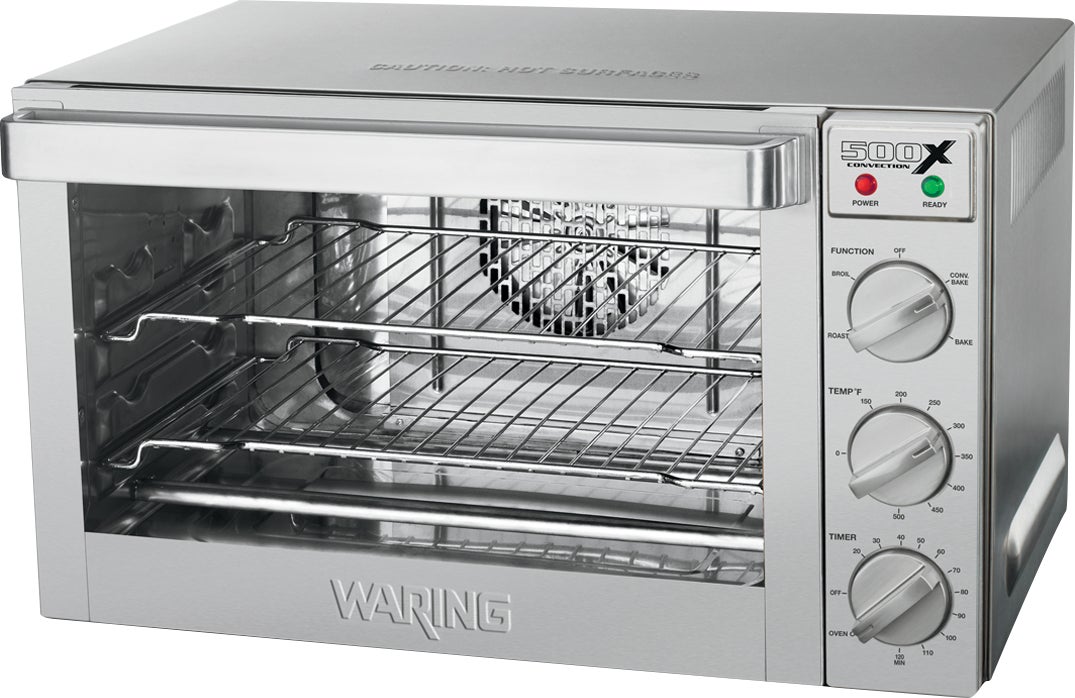 Waring Commercial Stainless Steel Convection Oven, 1.5 cu-ft