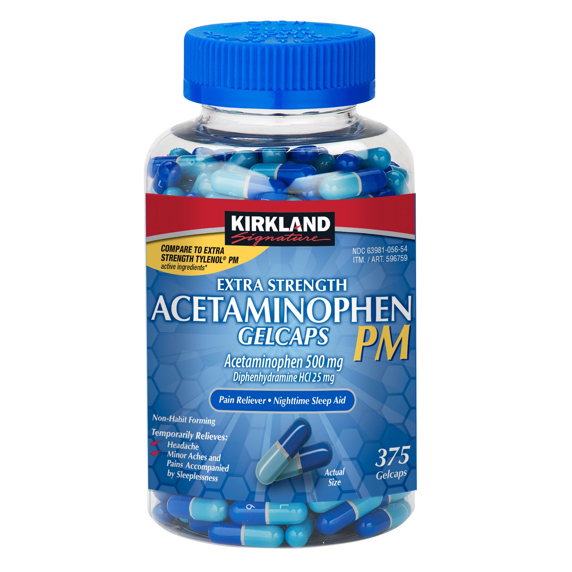 Kirkland Signature Acetaminophen PM