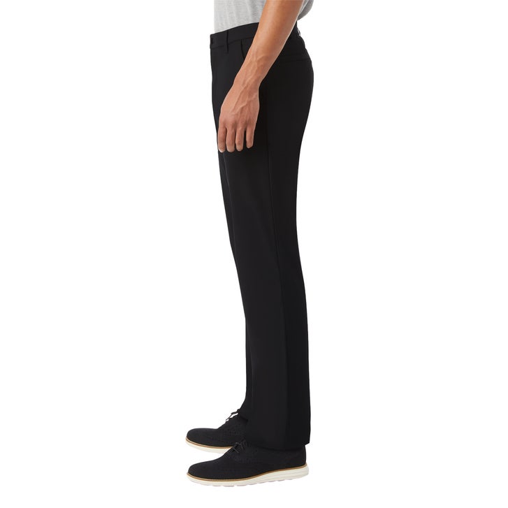 costco dress pants Kirkland Signature Ladies 8 Black Pants Stretch Womens Haggar Men's Dress Pant |