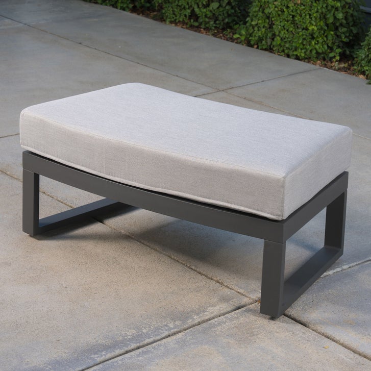SunVilla Brooklyn 6-piece Fire Outdoor Patio Sectional Seating Set