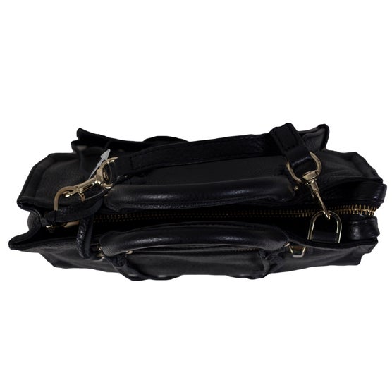 Rebecca Minkoff Micro Regan Satchel, Black | Costco