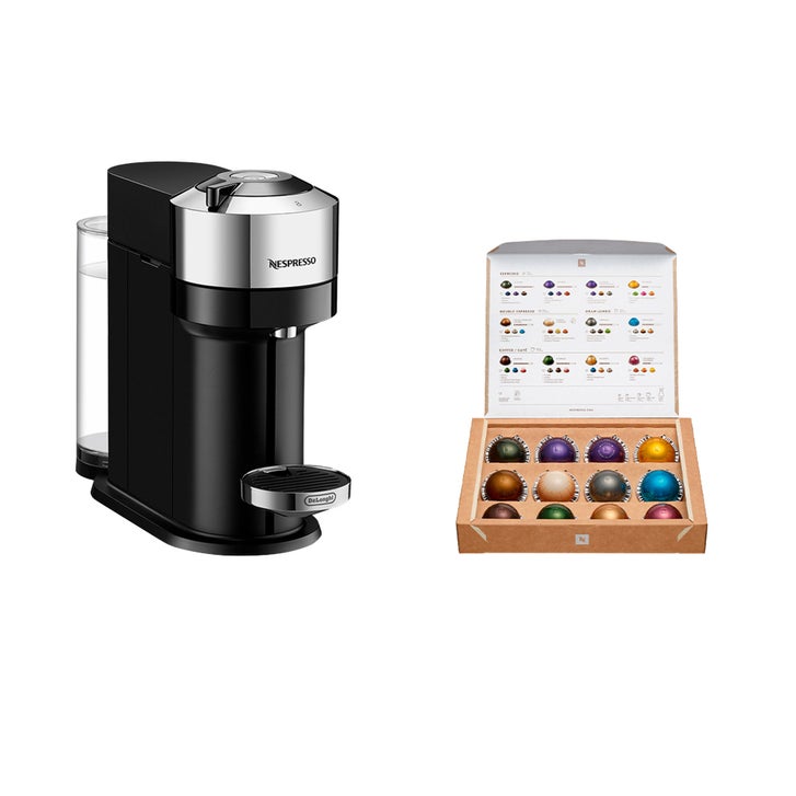 コーヒーメーカー・エスプレッソマシン Nespresso Vertuo Next & Aeroccino 3 Nespresso Vertuo Next Deluxe with Aeroccino 3 and 32 Capsules | Costco