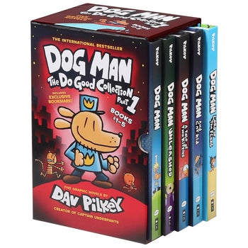 The man バースデー＆アドレスブック 2冊セット Dog Man Collection Part 1: 5-Book Box Set (Books 1 - 5) | Costco