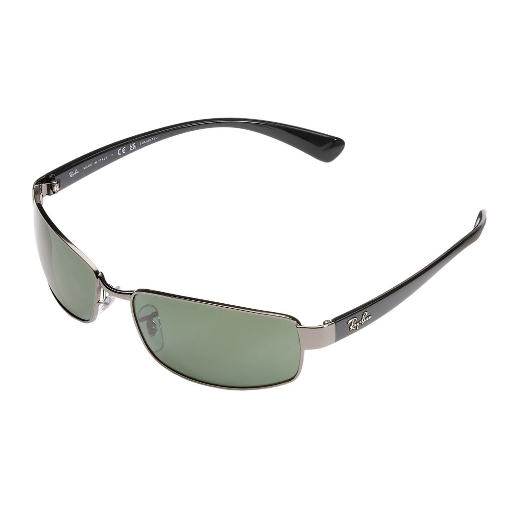 Rayban RB3364 Gunmetal Green Polarized Sunglasses | Costco