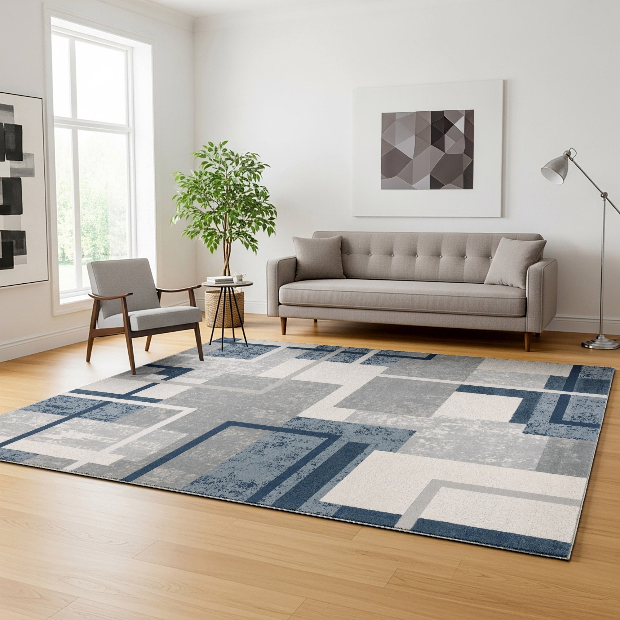 Eden Area Rug, Abstract Geo, 7'10" x 10'