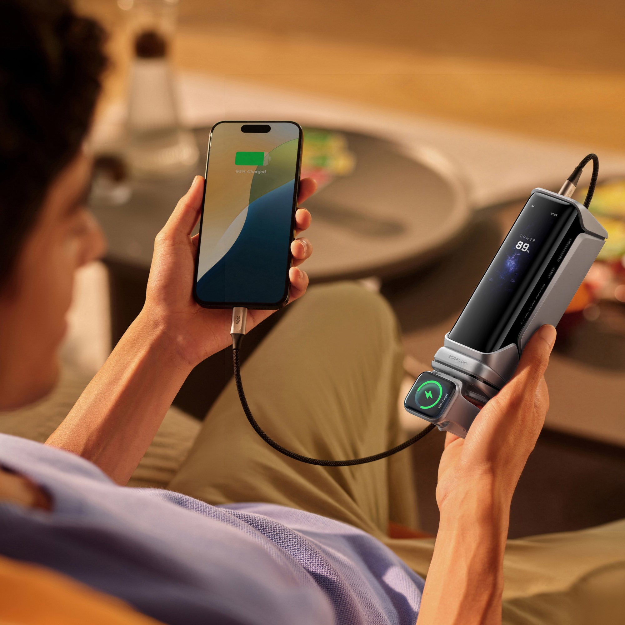 EcoFlow RAPID Pro X Power Bank, 27,650mAhm 300W + Magnetic Watch