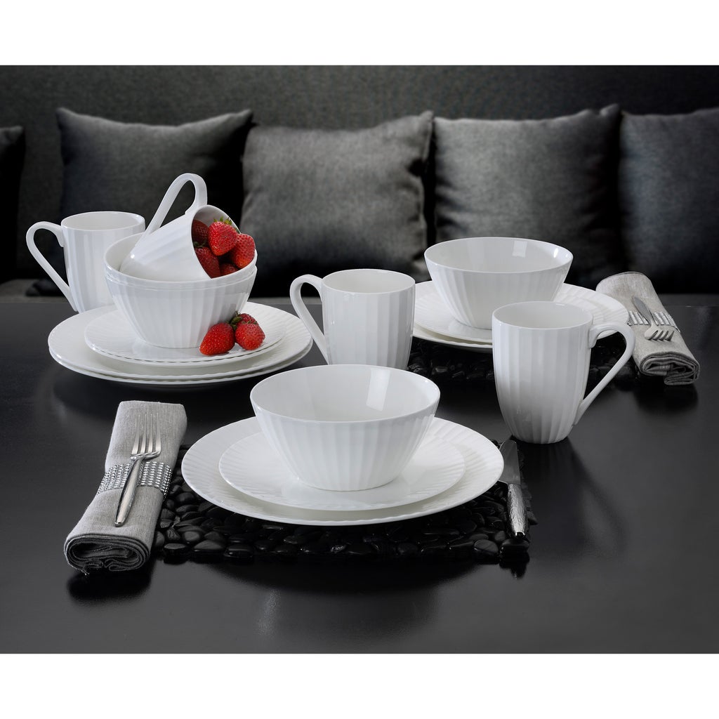 MIKASA BONE CHINA CAR08 食器セット 食器No.27 Mikasa Carmel 16-piece Bone China Dinnerware Set | Costco