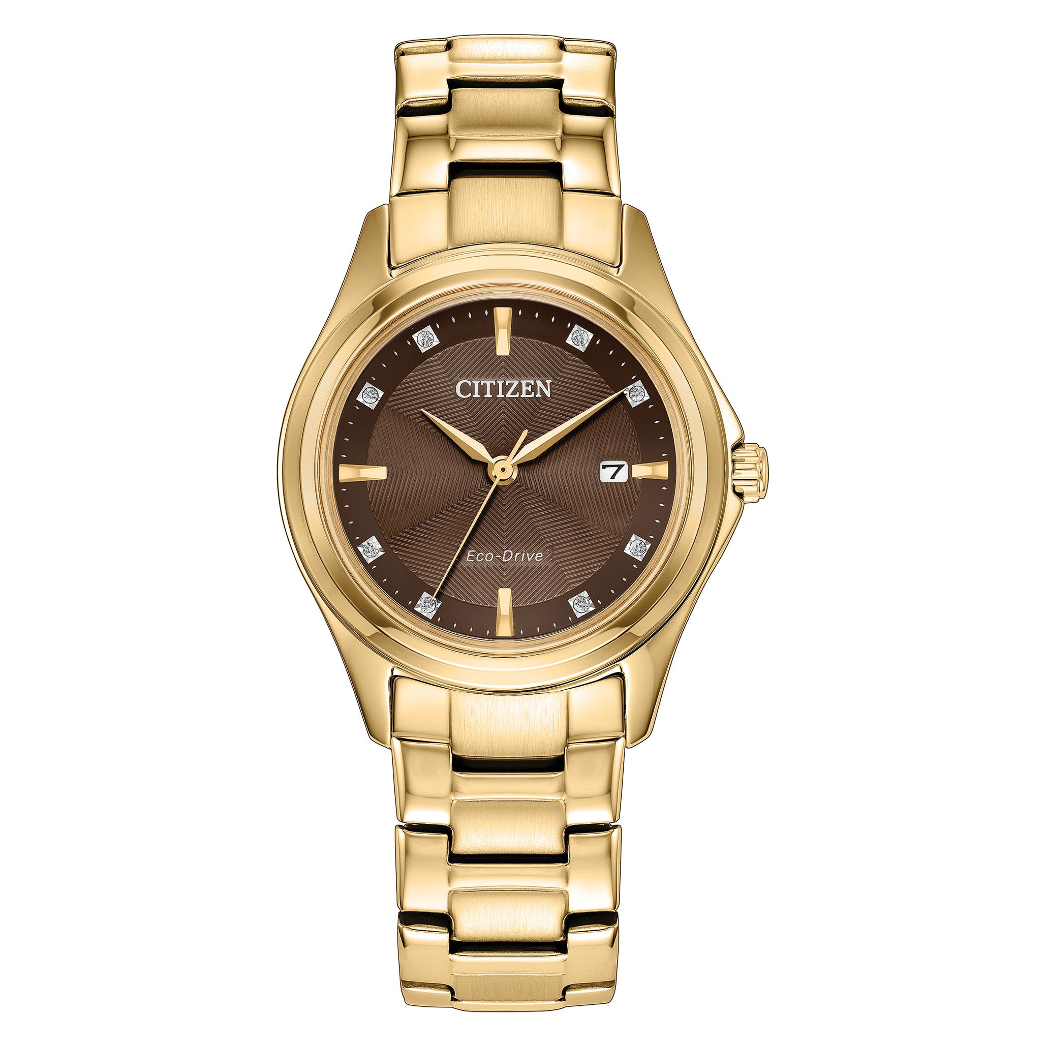 Citizen Eco-Drive Dress Classic Stainless Steel Dial Women's Quartz