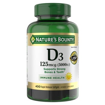 Vitamin D3 125 mcg, 400 Softgels