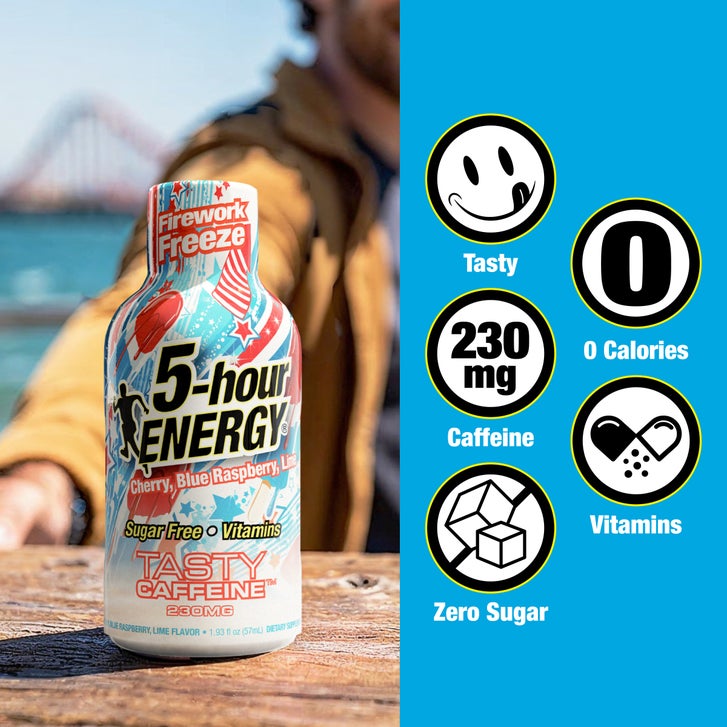5-hour ENERGY Shot, Extra Strength, Firework Freeze, 1.93 fl oz