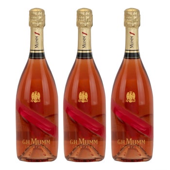 G.H. Mumm Grand Cordon Brut Rosé Champagne, 91 Points, 750 ml 3